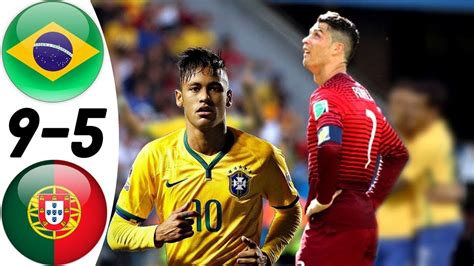 brazil vs portugal football